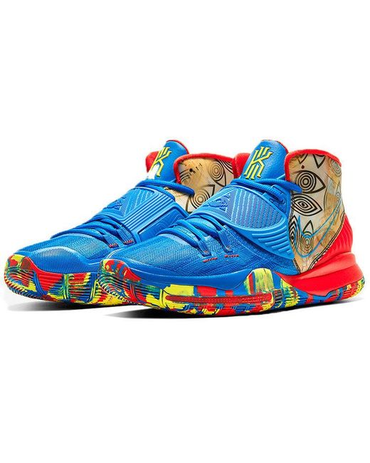 Nike Blue Kyrie 6 Preheat 'Guangzhou' for men