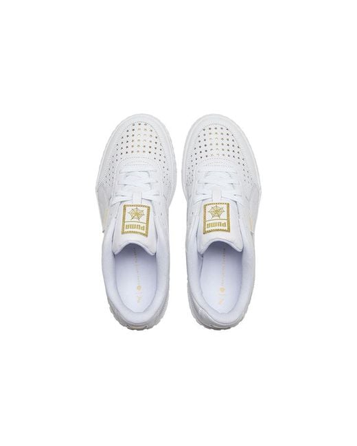 PUMA White (Wmns) Charlotte Olympia X Cali Wedge 'Golden Stars'