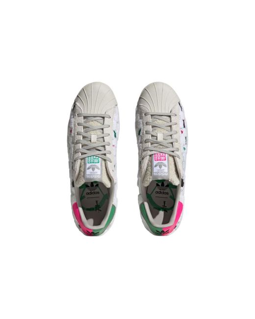 Adidas White Originals Superstar 80S X Han Meilin for men