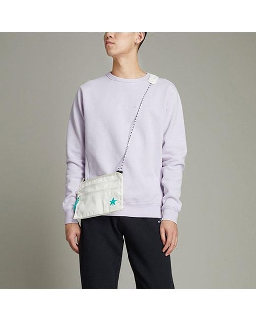 Converse Purple Jack Purcell Pullover Crewneck Sweatshirt 'Lilac' for men