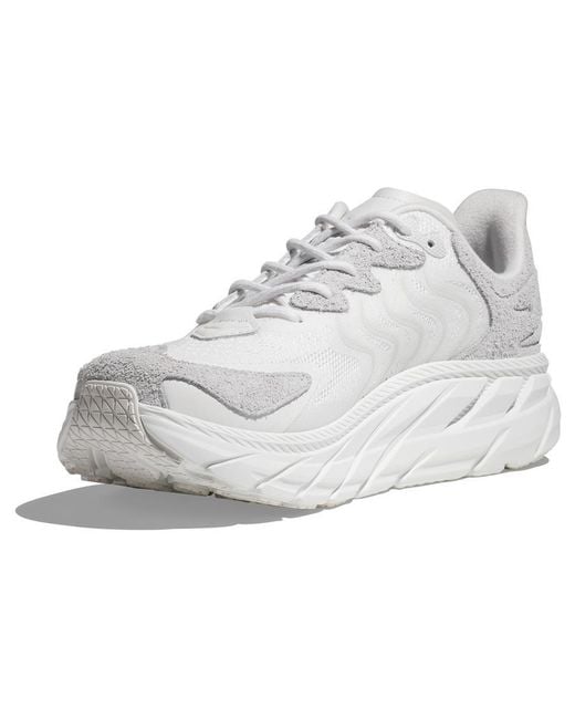 Hoka One One White Clifton Ls Nimbus Cloud' for men