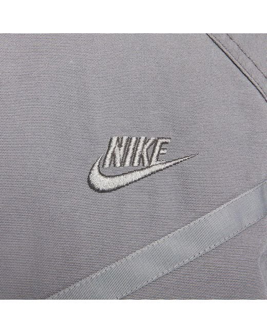 Nike Gray Windrunner Canvas Jacket 'Smoke' for men