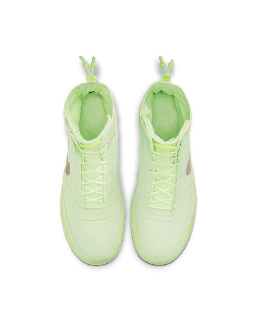 Nike Green (Wmns) Air Force 1 High Shell 'Volt' for men