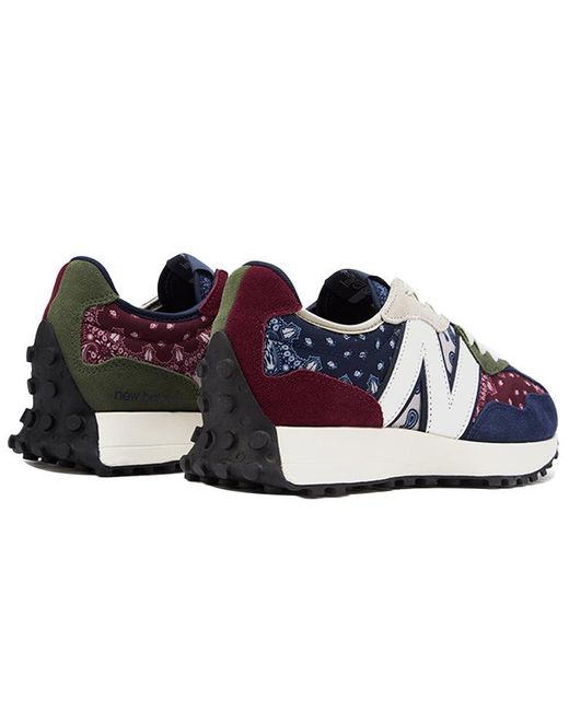 New Balance Blue 327 'Paisley Pack for men