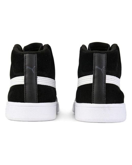 PUMA Black Smash V2 Mid for men