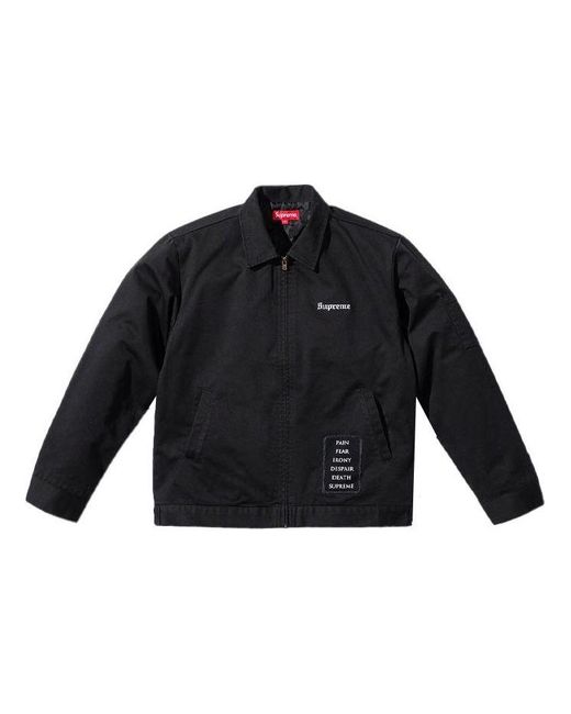 Supreme Blue X The Crow Work Jacket for men