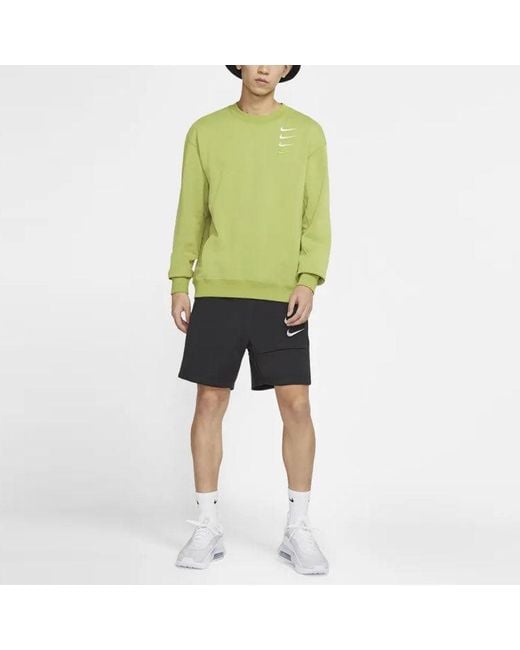 Nike Green Swoosh Sportswear French Terry for men