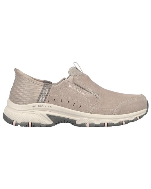 Skechers White (Wmns) Slip-Ins Hillcrest 'Taupe'