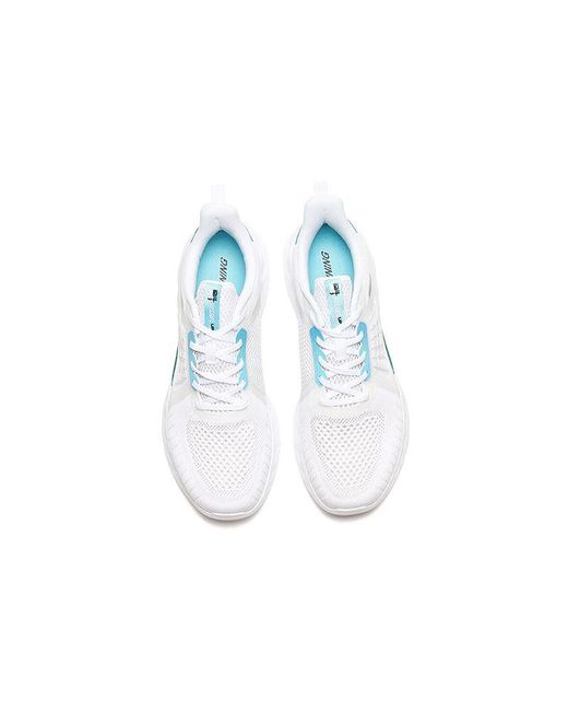 361 Degrees Blue Qu!K Light Breathable Running Shoes for men