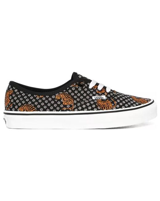 Vans Black Authentic 'Tiger Floral' for men