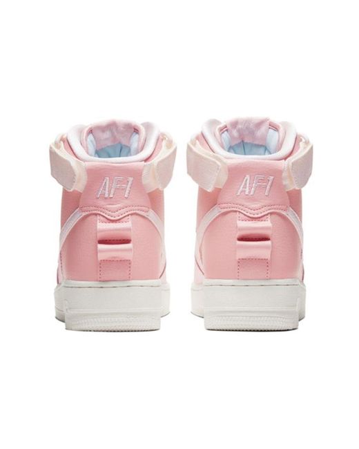 Nike Pink (Wmns) Air Force 1 High Utility 'Utility Force Is Echo Sail