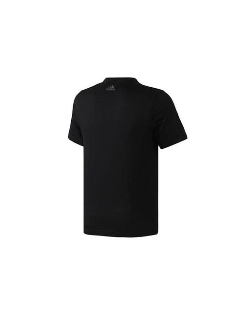 Adidas Black Must Haves Pocket Graphic Tee '' for men