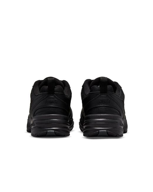 Nike Black Air Monarch Iv Workout Shoes (Extra Wide) for men