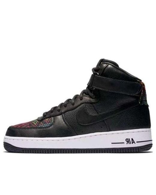 Nike Black (Wmns) Air Force 1 High History Month (2016)