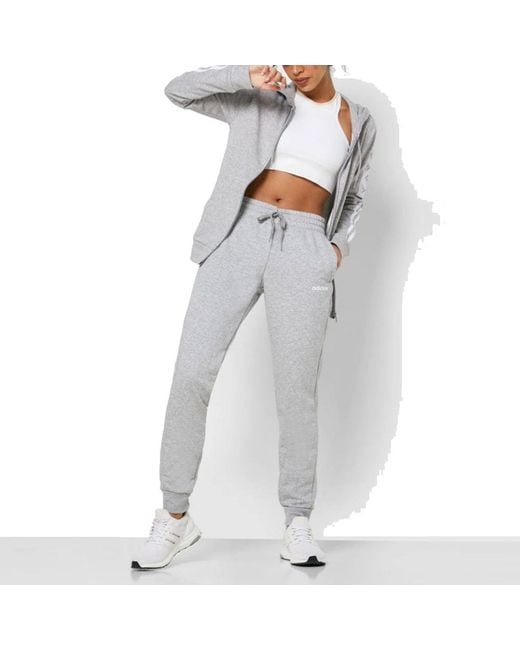Adidas Gray (Wmns) Essentials Solid Trousers Asia Sizing