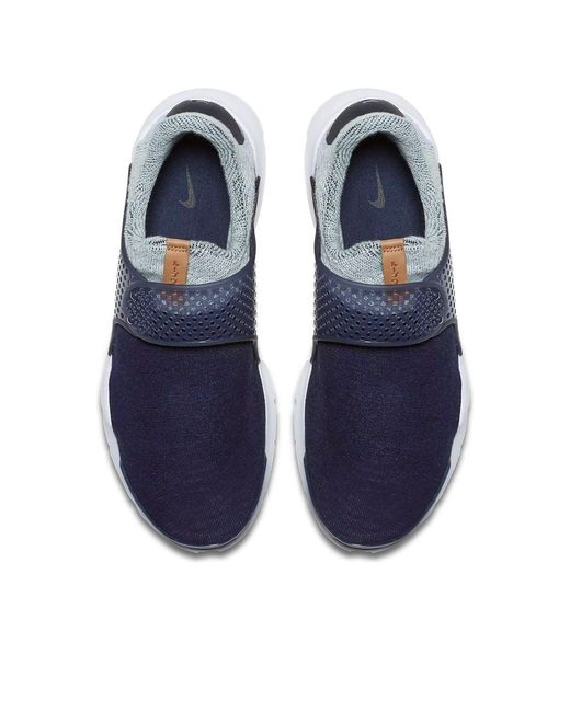 Nike Blue X Loopwheeler Lab Sock Dart 'Obsidian' for men