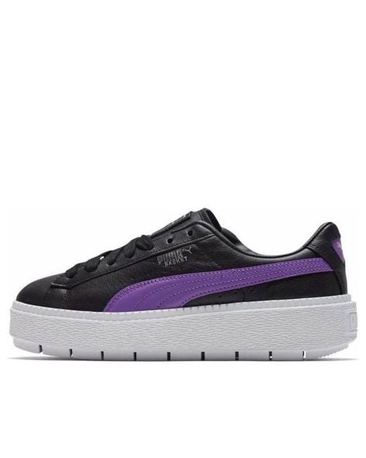 PUMA Black (Wmns) Platform Trace Baseplate Shoes For