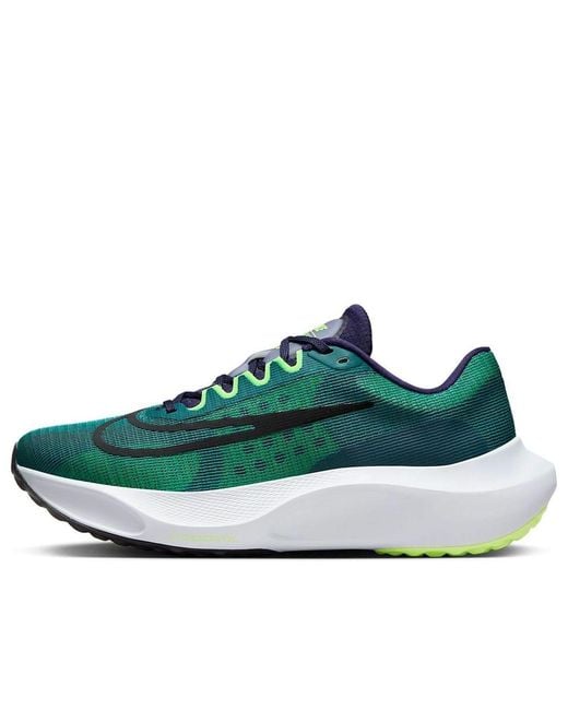 Nike Green Zoom Fly 5 'Geode Ink for men