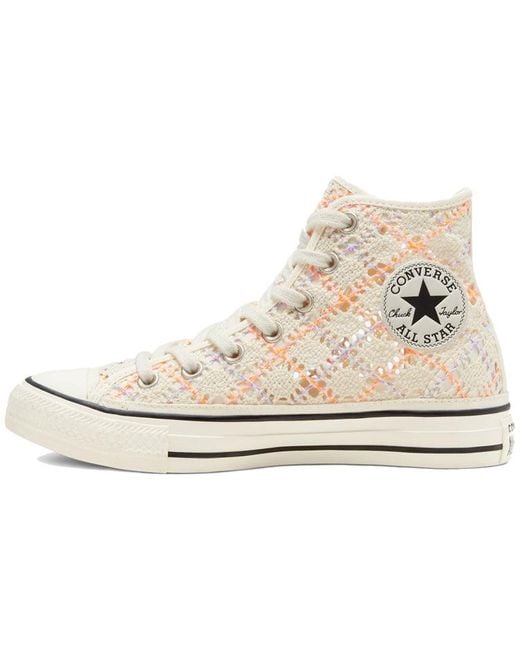 Converse Natural (Wmns) Chuck Taylor All Star High 'Boho Crochet'