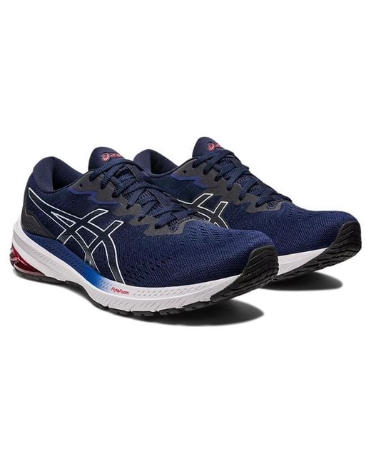 Asics Blue Gt-1000 11 4E Wide for men