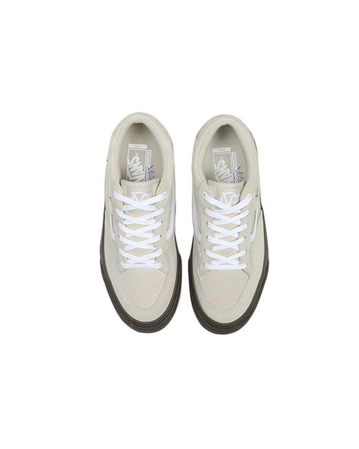 Vans White Rowan Pro 'Oatmeal Gum' for men