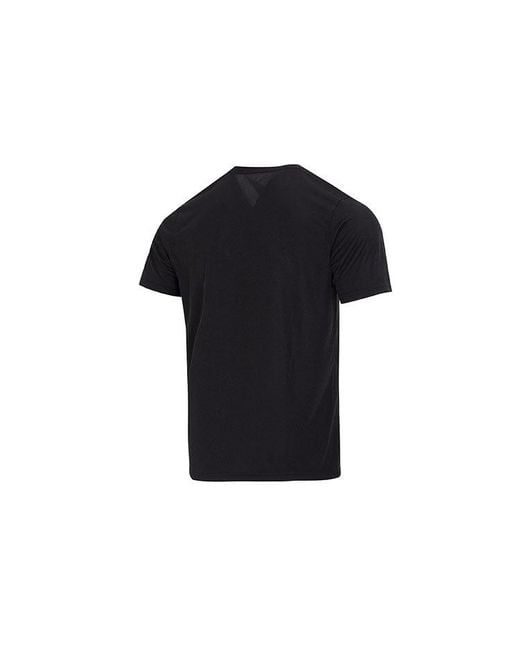 PUMA Black Training Logo T-Shirt for men