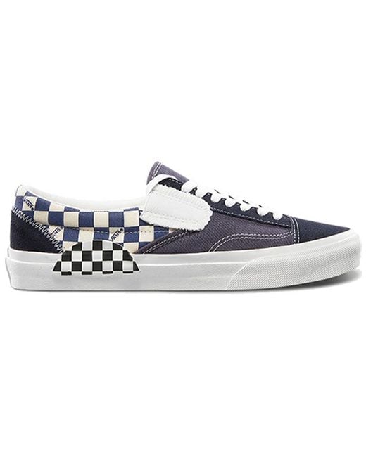 Vans Blue Slip-On Cap 'Checkboard/ for men