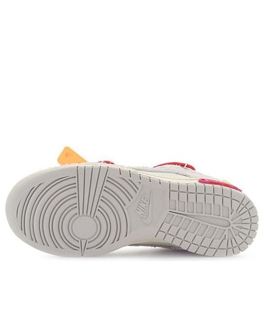 Nike Pink X Off- Dunk Low 'Lot 40 Of 50' for men