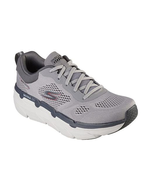 Skechers Gray Max Cushioning Premier Perspective for men