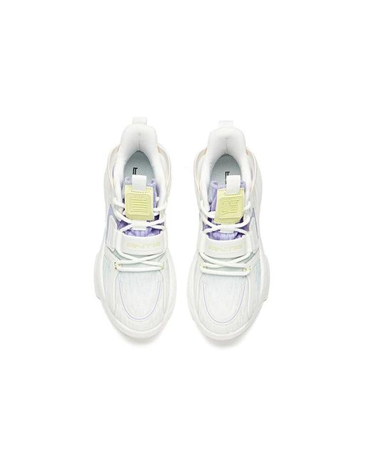Anta White (Wmns) Badao 2 Mid 'Fluorescent Light'