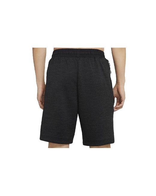 Nike Black Therma Flex Exploration Basketball Shorts For for men