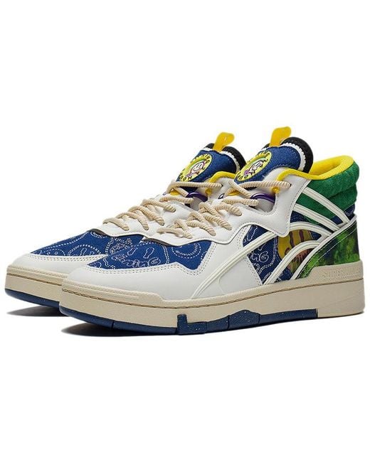 Li-ning Blue Superwave Mid for men