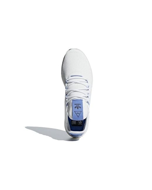 Adidas White X Pharrell Tennis Hu Lilac' for men
