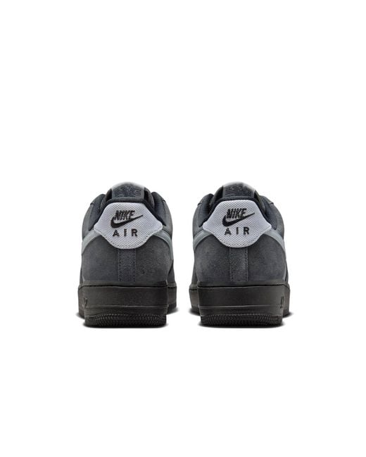 Nike Black Air Force 1 Low 'Anthracite Wolf' for men