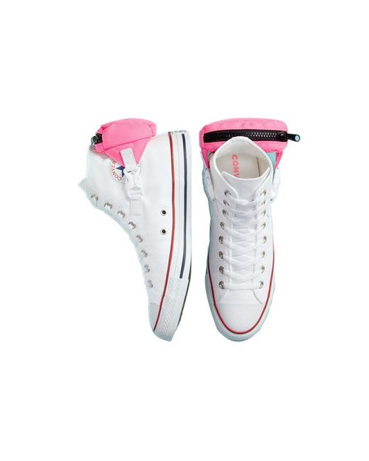 Converse White Chuck Taylor All Star High 'Buckle Up for men