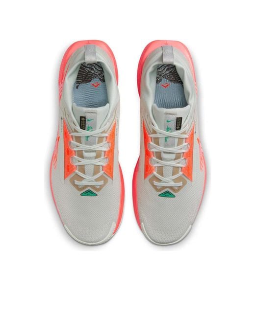 Nike Red React Pegasus Trail 5 Gore-Tex Light Wild Mango' for men