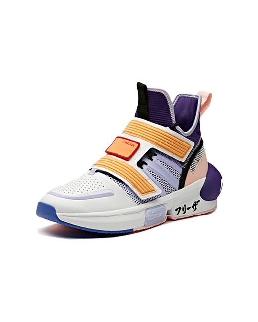 Anta Blue X Dragon Ball Super Basketball Shoes 'Frieza' for men