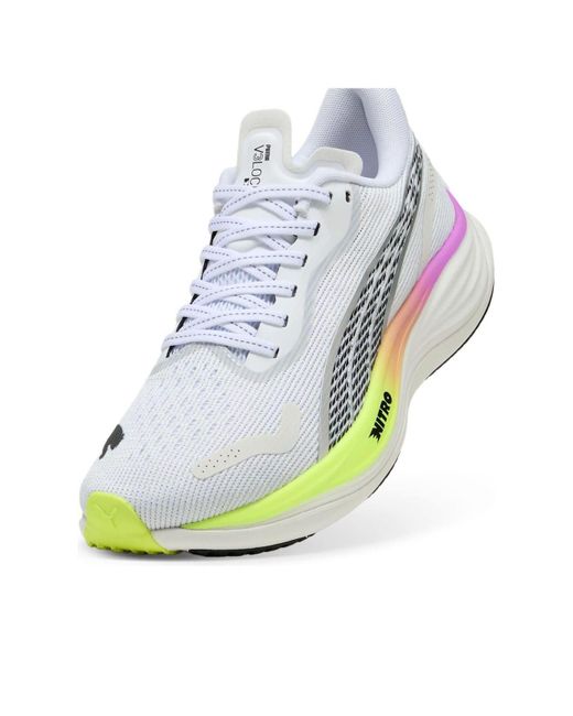 PUMA White (Wmns) Velocity Nitro 3 Pure'