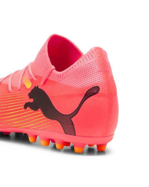 PUMA Pink Future 7 Match Mg Soccer Shoes for men