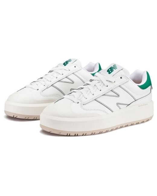 New Balance White Ct302 Succulent' for men