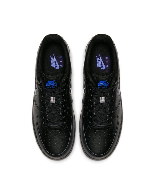 Nike Black Air Force 1 Low Jewel for men