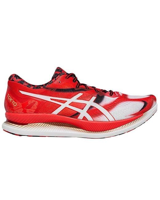 Asics Red Glideride 'Tokyo' for men