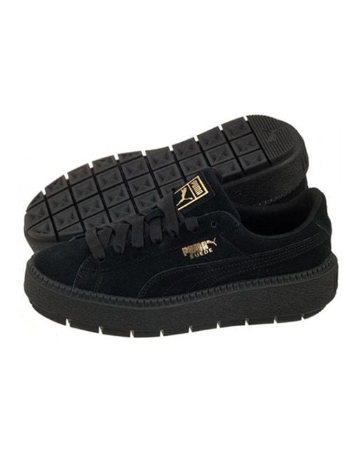 PUMA Black (Wmns) Platform Trace