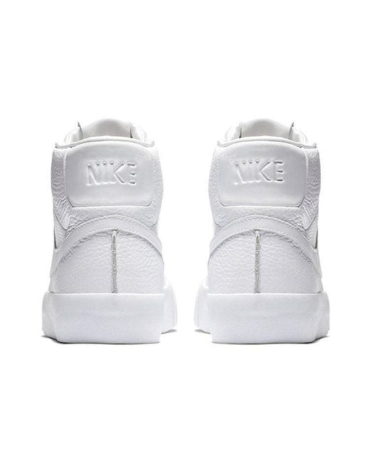 Nike White Blazer Royal Qs 'Triple' for men