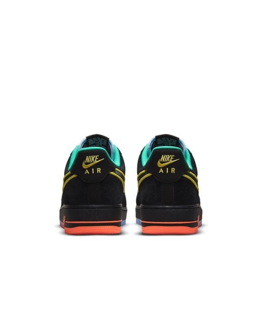 Nike Black Air Force 1 '07 Lv8 'Peace And Unity' for men