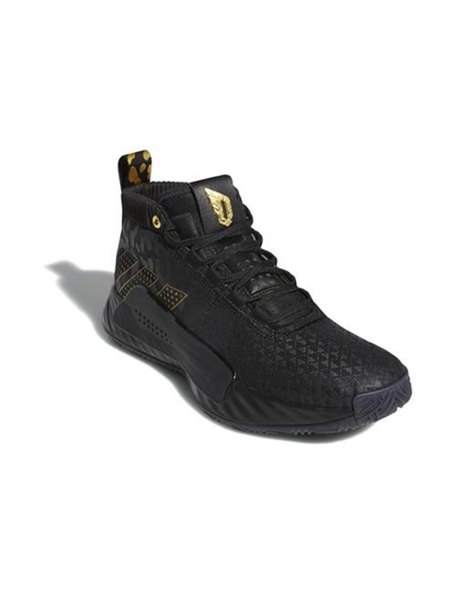 Adidas Black Marvel X Dame 5 'Killmonger' for men