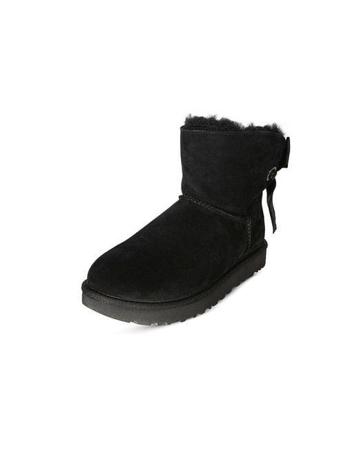 Ugg Black (Wmns) Mini Bailey Bow