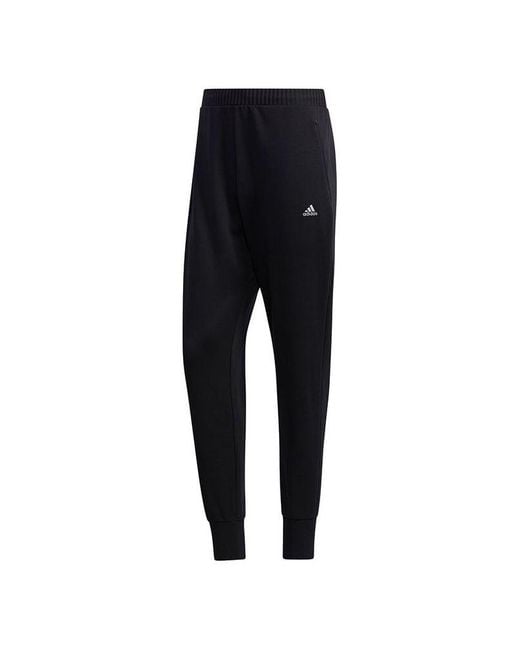 Adidas Black Wj Pnt Swt Stylish Sports Pants/Trousers/Joggers for men