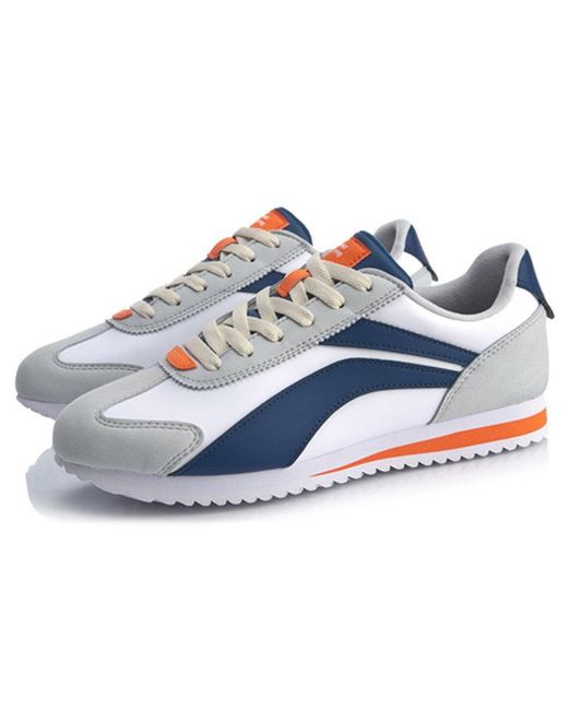 Li-ning Blue 3Km Classic Retro Forrest Gump Athleisure Casual Sports Shoes for men