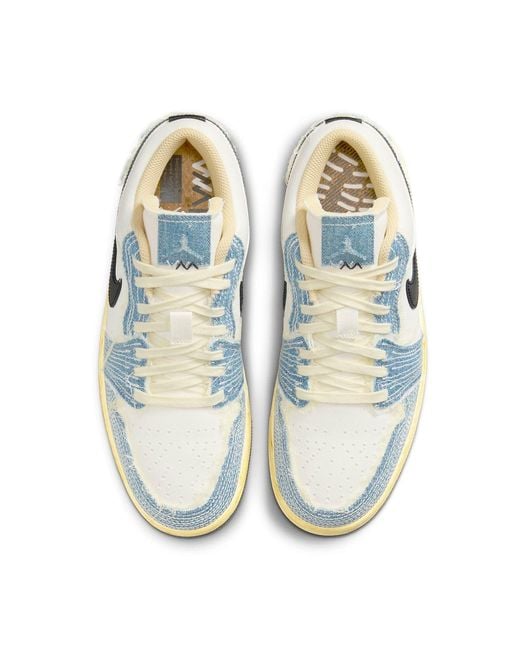 Nike Blue 1 Low Se Wrmk 'Sashiko Denim' for men
